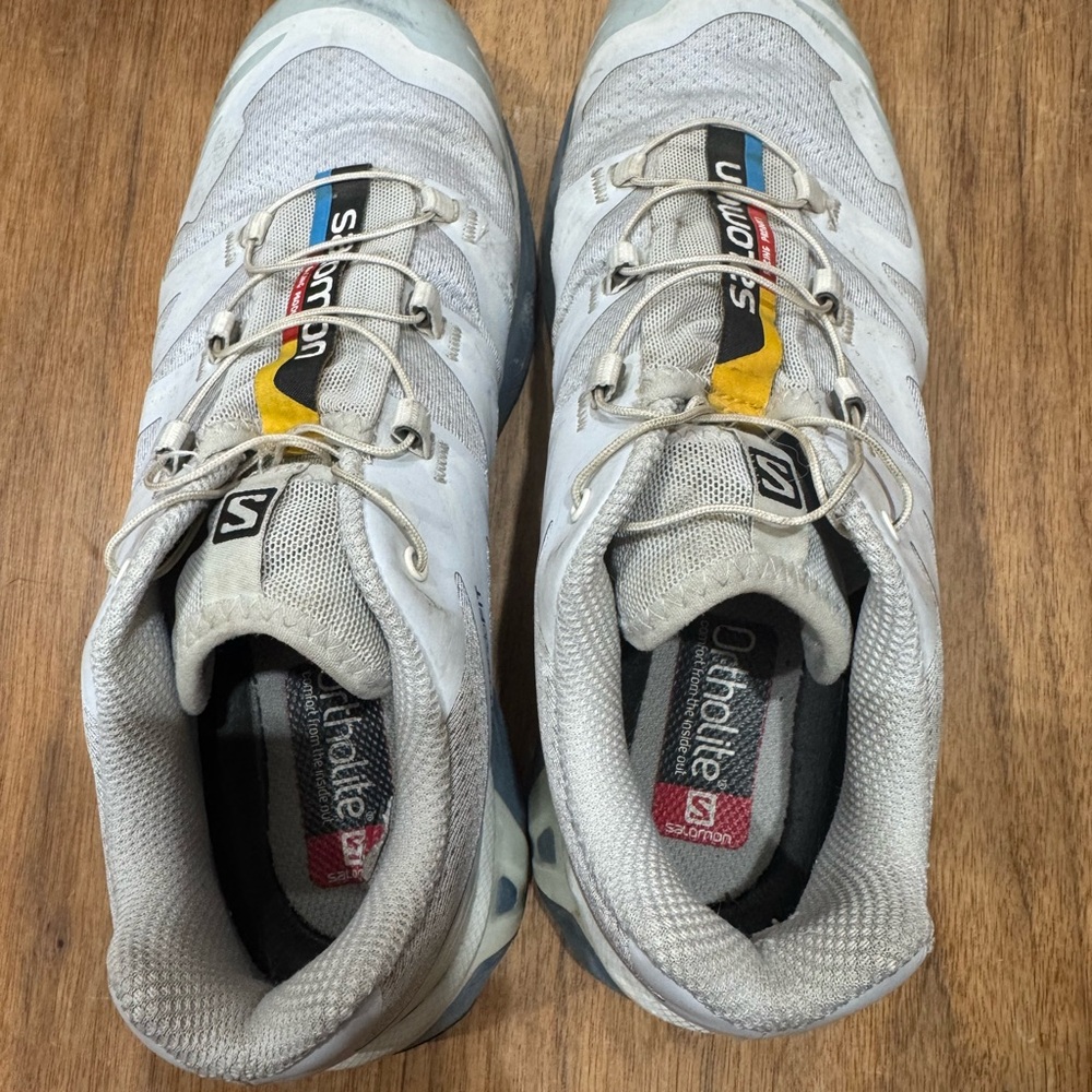 Salomon S-Lab XT6 Pale Grey and  White Women’s Sneakers